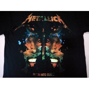 Metallica - Moth Into Flame Official T Shirt ( Men M )  Hardwired To Self-Destruct  ***READY TO SHIP from Hong Kong***